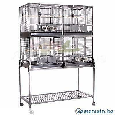 Batterie elevage cage elevage x4 NEUF perroquet exotique, Envoi, Neuf