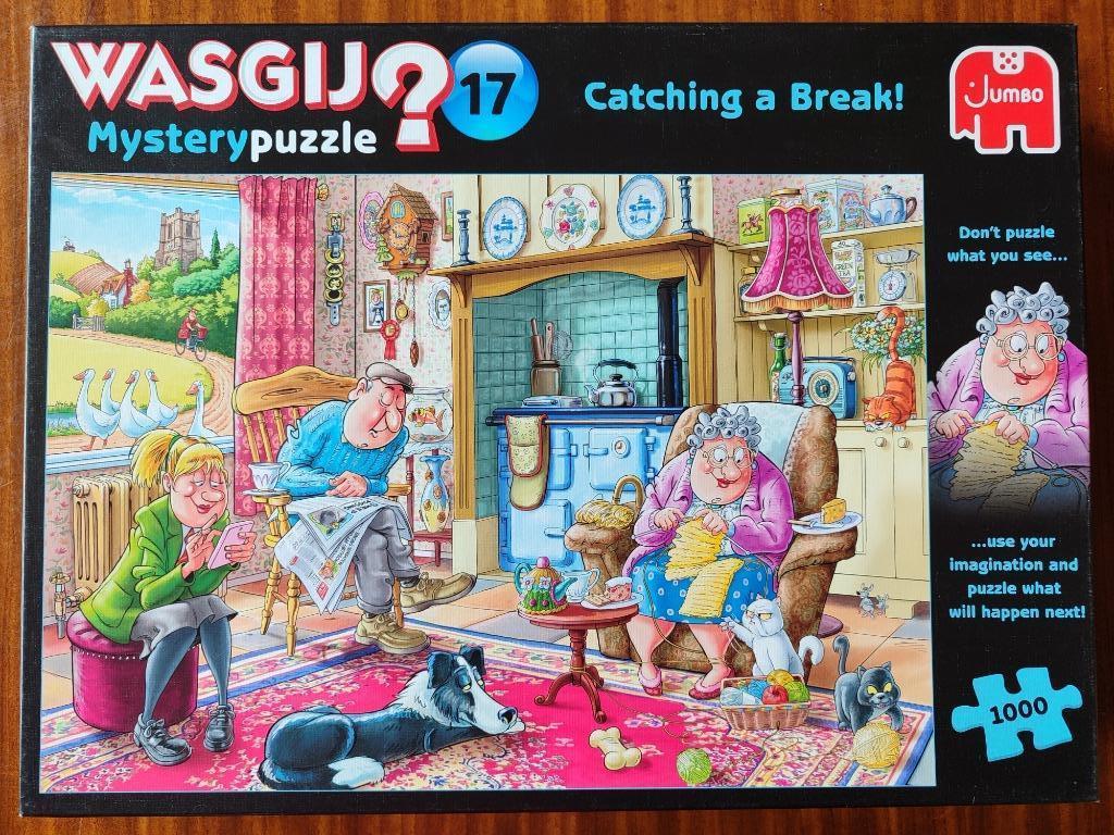 Wasgij puzzel(s) (te koop of te ruil), Hobby en Vrije tijd, Ophalen, 500 t/m 1500 stukjes, Gebruikt, Legpuzzel