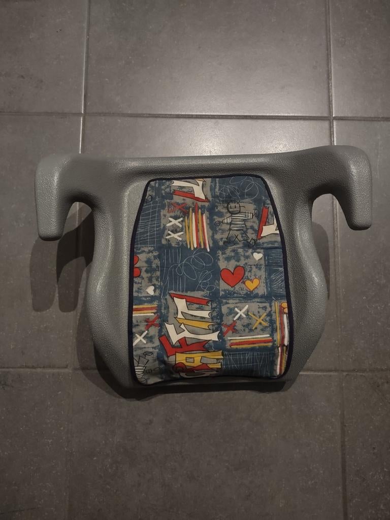grijs verhoogzitje auto, Kinderen en Baby's, Ophalen, Zo goed als nieuw