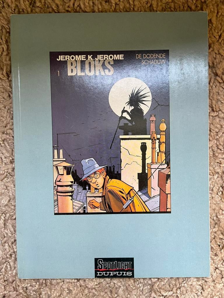 Jerome K. Jerome Bloks - De dodende schaduw - nr 1, Boeken, Stripverhalen, Eén stripboek, Ophalen, Gelezen