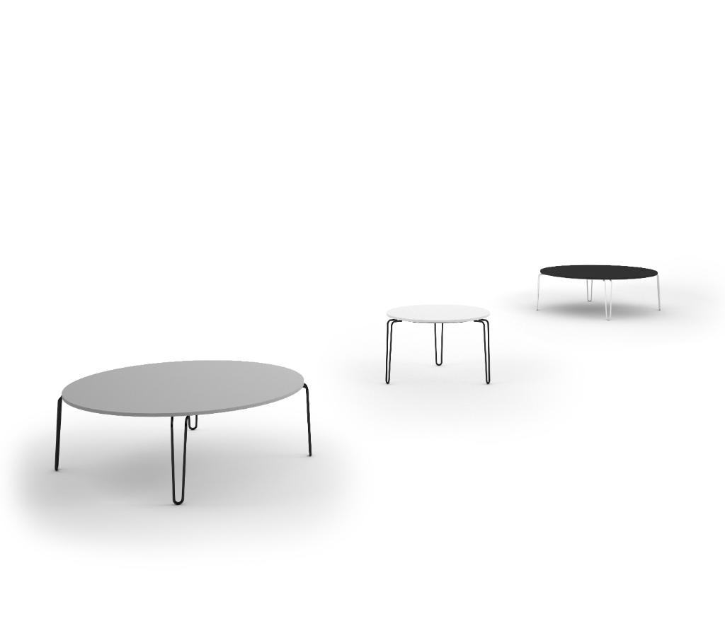 Table basse gigogne PROUVE 70 - Sergio Ballesteros, Huis en Inrichting, Tafels | Salontafels, Nieuw, 50 tot 100 cm, 50 tot 100 cm