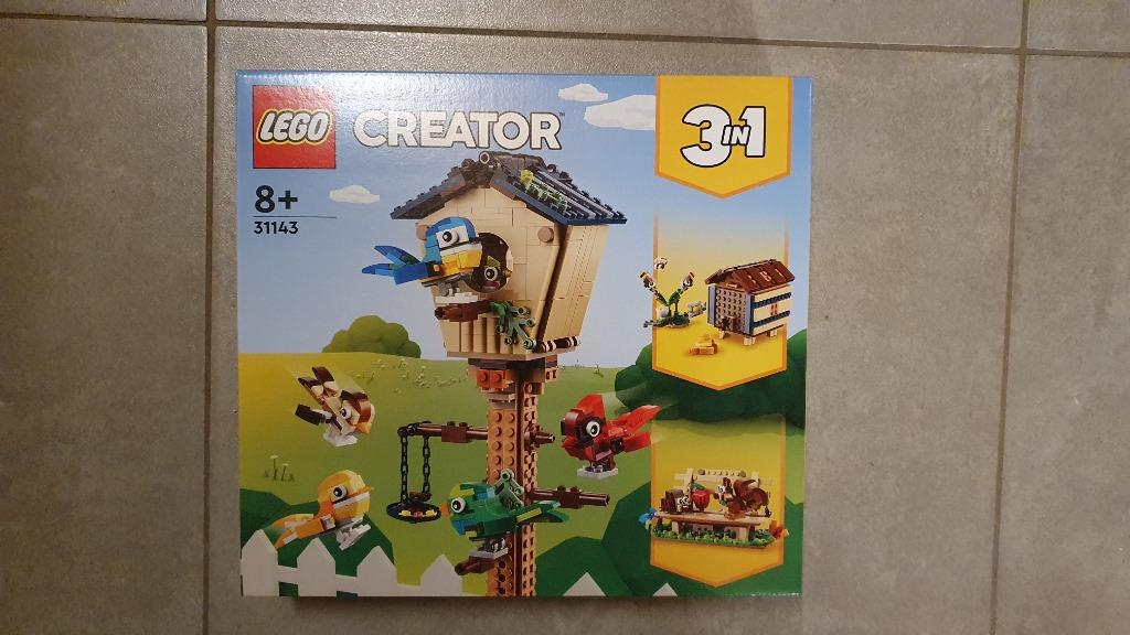 Lego Creator 3in1 31143 – Vogelhuisje, Ophalen of Verzenden, Nieuw, Complete set, Lego