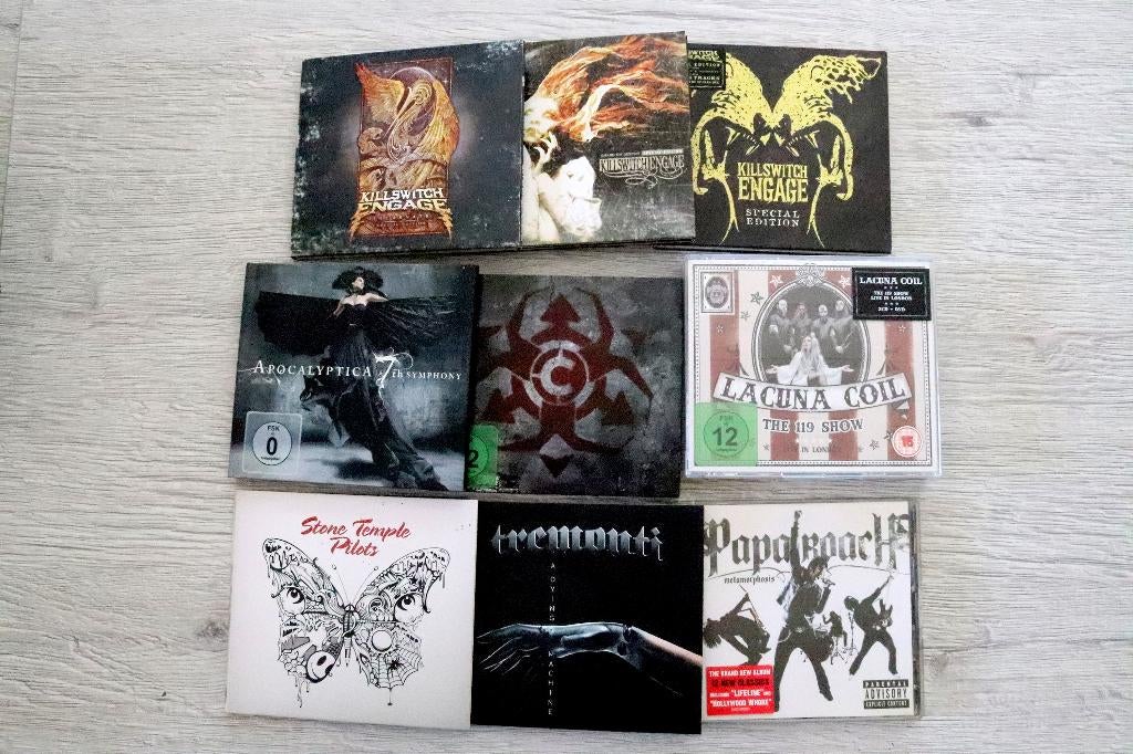 8 CD de musique (Metal/Hardrock), Enlèvement ou Envoi, Utilisé