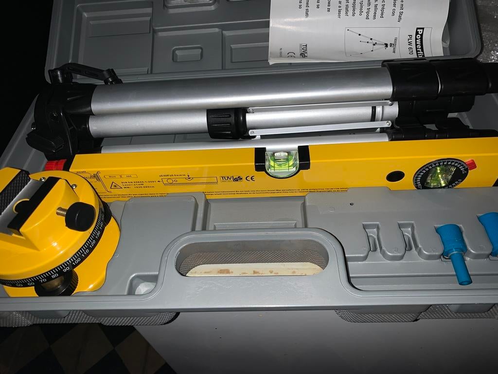 Laserwaterpas met statief, Bricolage & Construction, Enlèvement