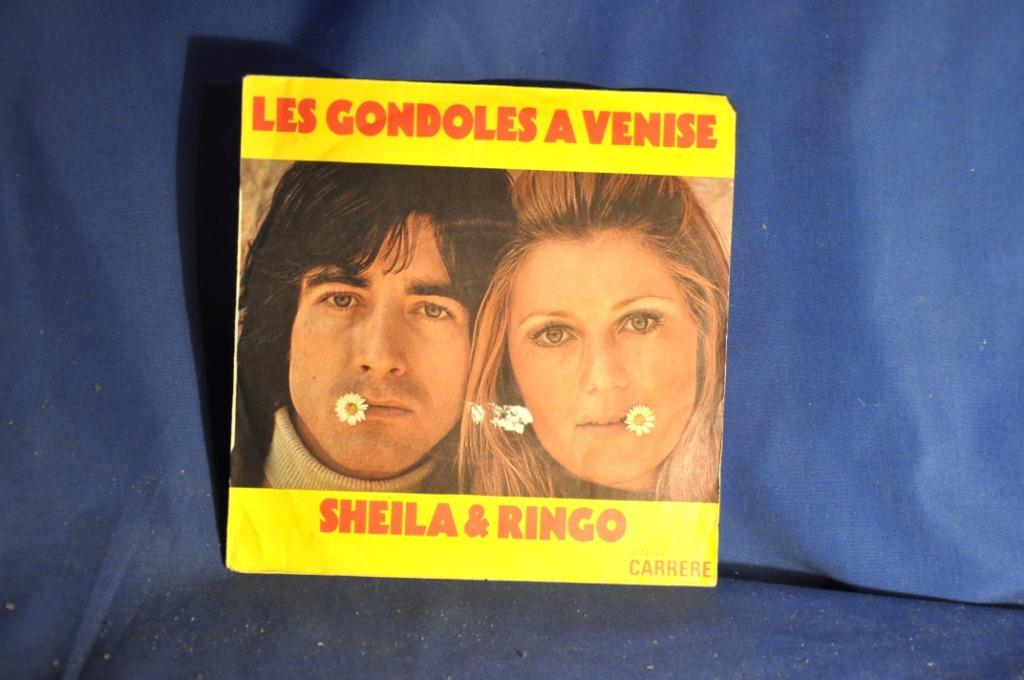 vinyl 45 tour vintage sheila et ringo (x2040), Enlèvement ou Envoi, Utilisé