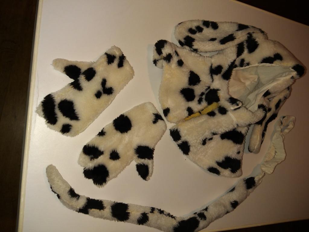 Dalmatiër : Cape - handschoenen - staart, Ophalen of Verzenden, Gebruikt