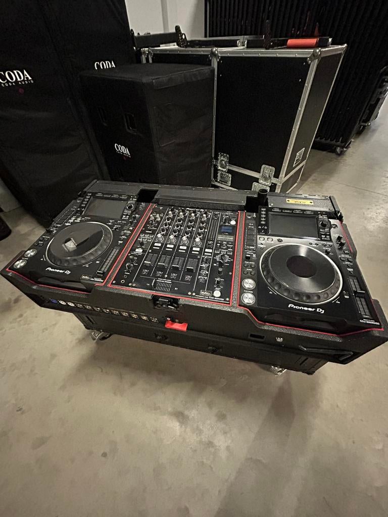 Flipcase voor Pioneer Cdj2000 en DJM900, Enlèvement, Comme neuf, DJ-Set, Pioneer