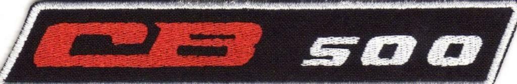 Patch Honda CB 500 - 138 x 23 mm, Enlèvement ou Envoi, Neuf