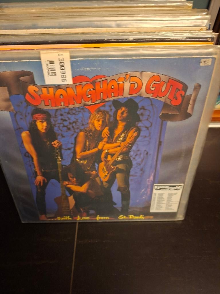 lp - shanghai'd guts - with love from st pauli - vak 16, Enlèvement ou Envoi, Utilisé