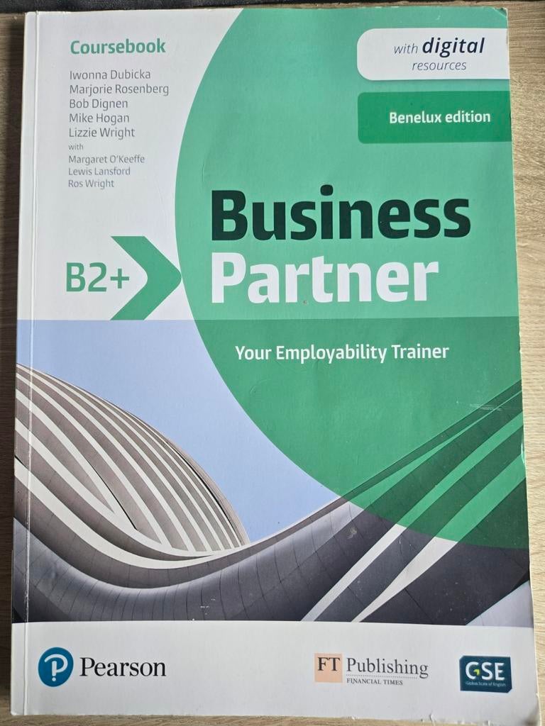 Business Partner Coursebook, Computers en Software, Antivirus- en Beveiligingssoftware, Ophalen of Verzenden