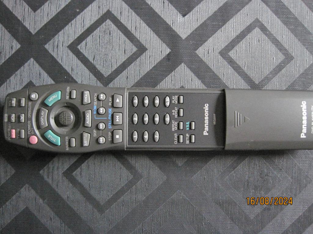 Afstandsbediening PANASONIC DVD PLAYER/TV, Ophalen of Verzenden, Zo goed als nieuw, Tv