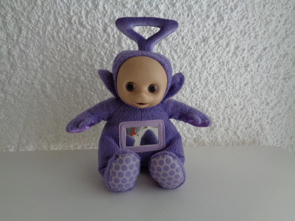 Doudou Teletubbies violet. Vintage., Enfants & Bébés, Jouets | Peluches, Comme neuf, Autres types, Enlèvement ou Envoi