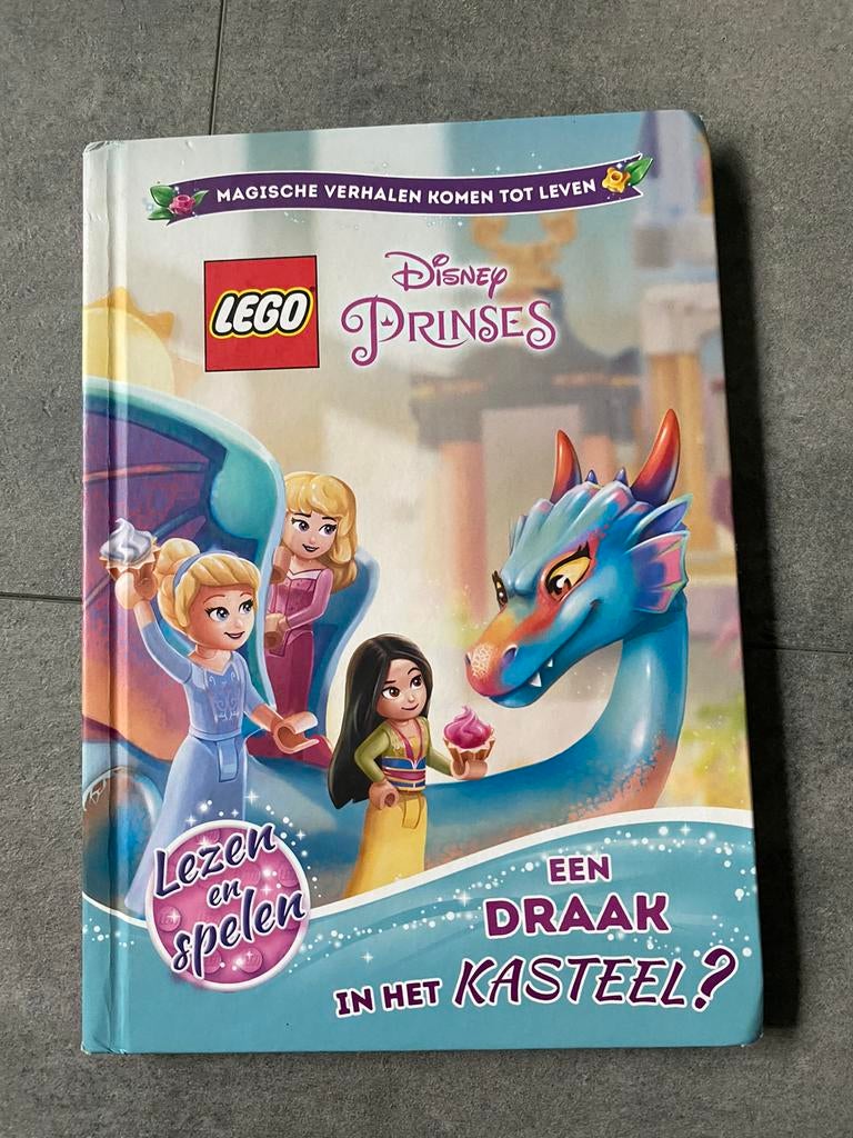 Lees-en speelboek een draak in het kasteel?, Ophalen of Verzenden, Gelezen, Sprookjes