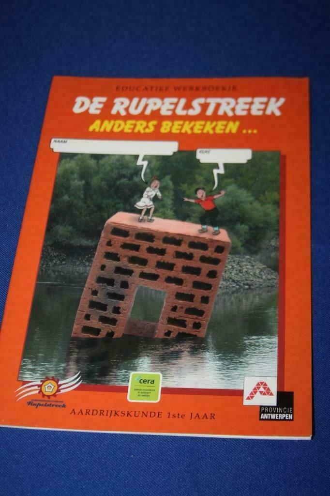 De Rupelstreek met cover + 4  afbeeldingen Suske en Wiske, Enlèvement ou Envoi, Bob et Bobette, Comme neuf, Livre ou Jeu