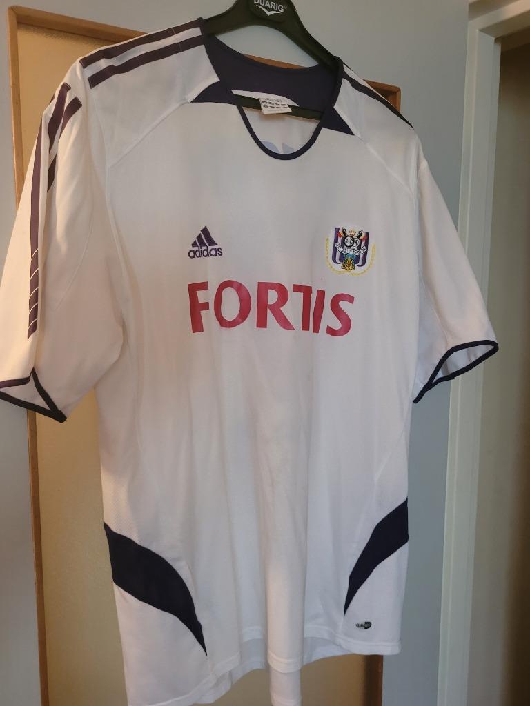 Maillot d'anderlecht M.Tchite 7 à domicile XL 07/08, Taille XL, Enlèvement ou Envoi, Comme neuf, Maillot