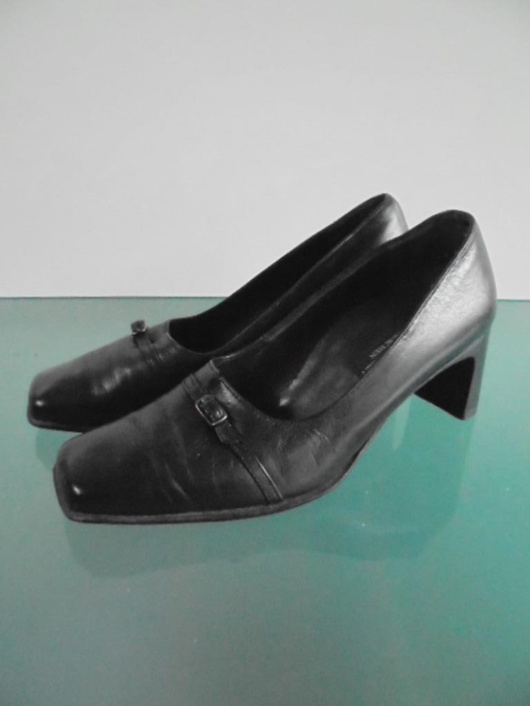 Gratis Verzenden | Paul Green leren zwarte pumps 37.5, Kleding | Dames, Schoenen, Pumps, Verzenden, Zwart, Zo goed als nieuw