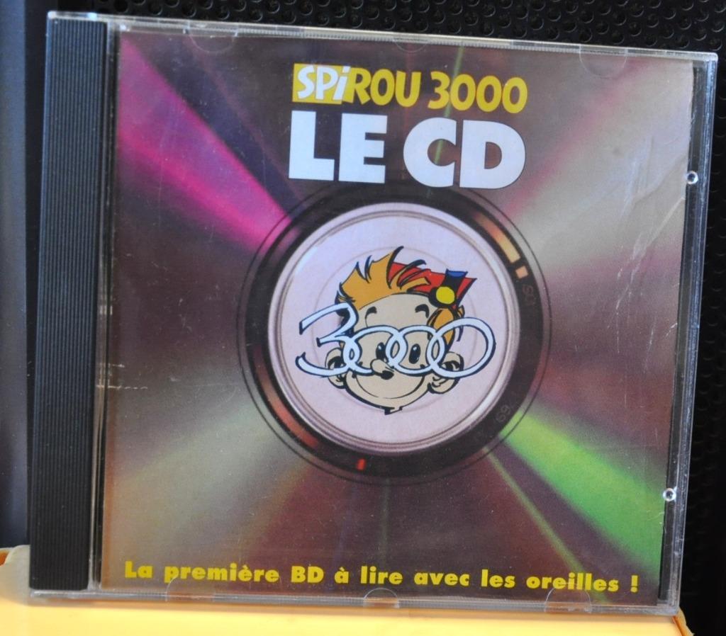 cd spirou 3000 bd a écouter (x2047), Enlèvement ou Envoi, Utilisé