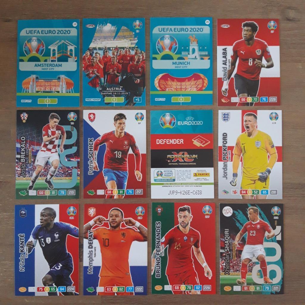 Panini EURO 2020 Preview Adrenalyn cards, Enlèvement ou Envoi, Neuf, Plusieurs images