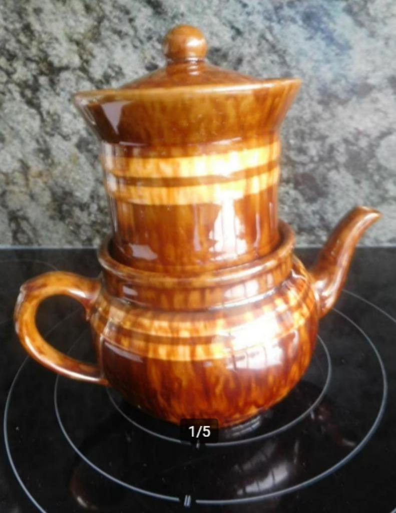 Koffiezetapparaat en filter van Villeroy en Boch - Luxemburg, Antiek en Kunst, Ophalen of Verzenden