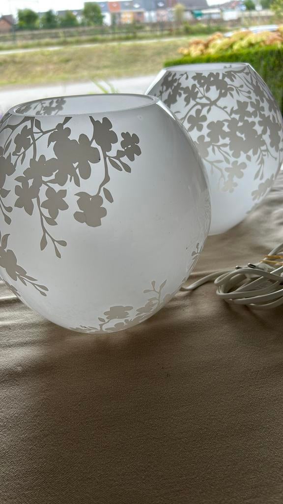 Lampen in glas, Enlèvement, Utilisé