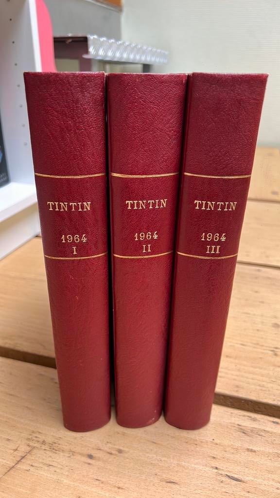 Collection complète des tintin magazine relié 1964, Série complète ou Série, Enlèvement, Utilisé, Divers auteurs