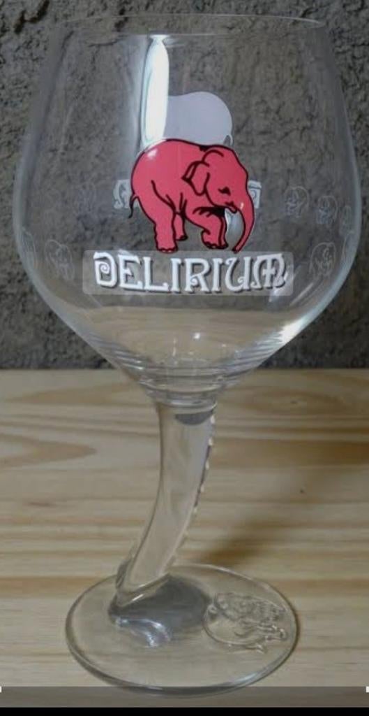 Original Delirium Tremens bierglas 33cl, Verzamelen, Ophalen of Verzenden
