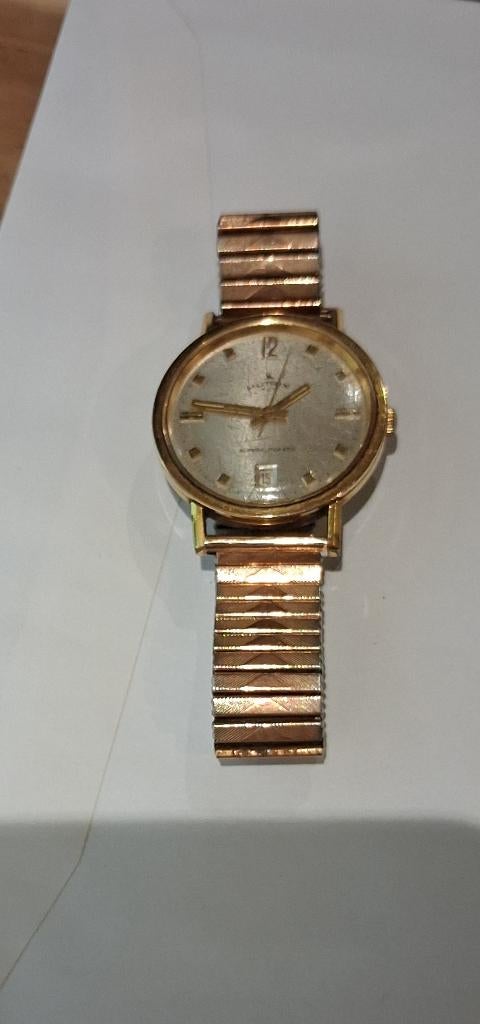 Antieke Mutrix herenhorloge, Montre-bracelet, Autres marques, Autres matériaux, Avec bracelet