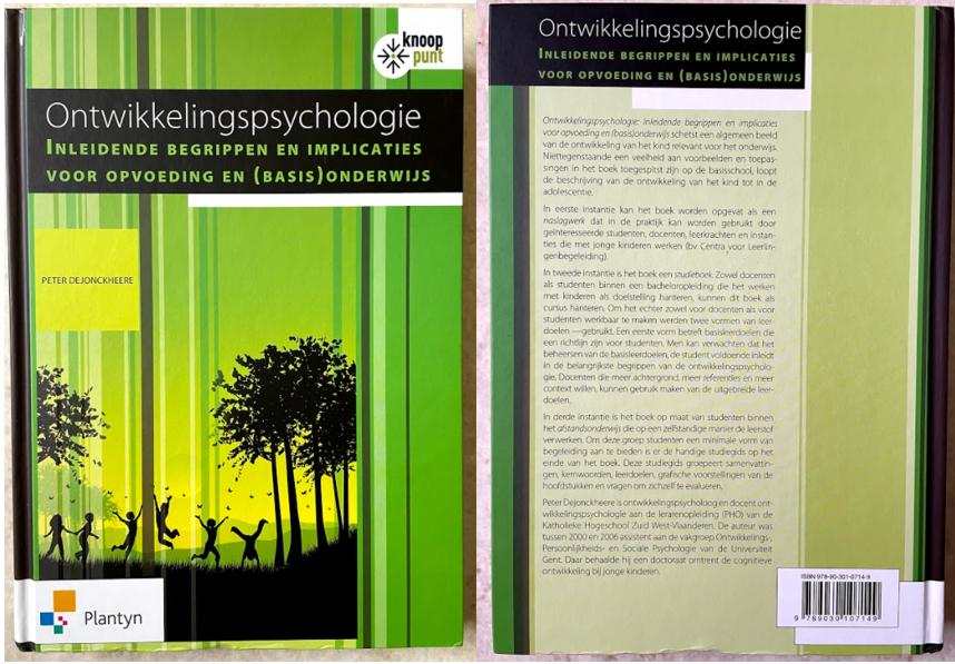 Ontwikkelingspsychologie, Boeken, Schoolboeken, Ophalen of Verzenden, Zo goed als nieuw