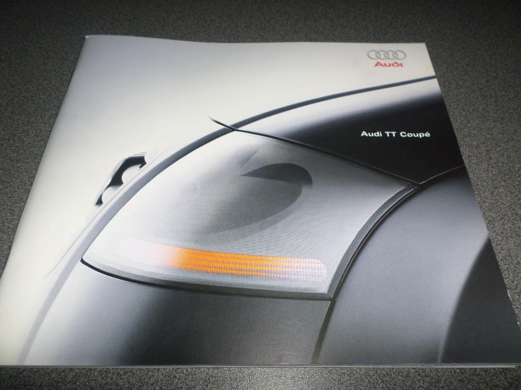 Audi TT Coupe Brochure, Boeken, Auto's | Folders en Tijdschriften, Ophalen of Verzenden, Audi