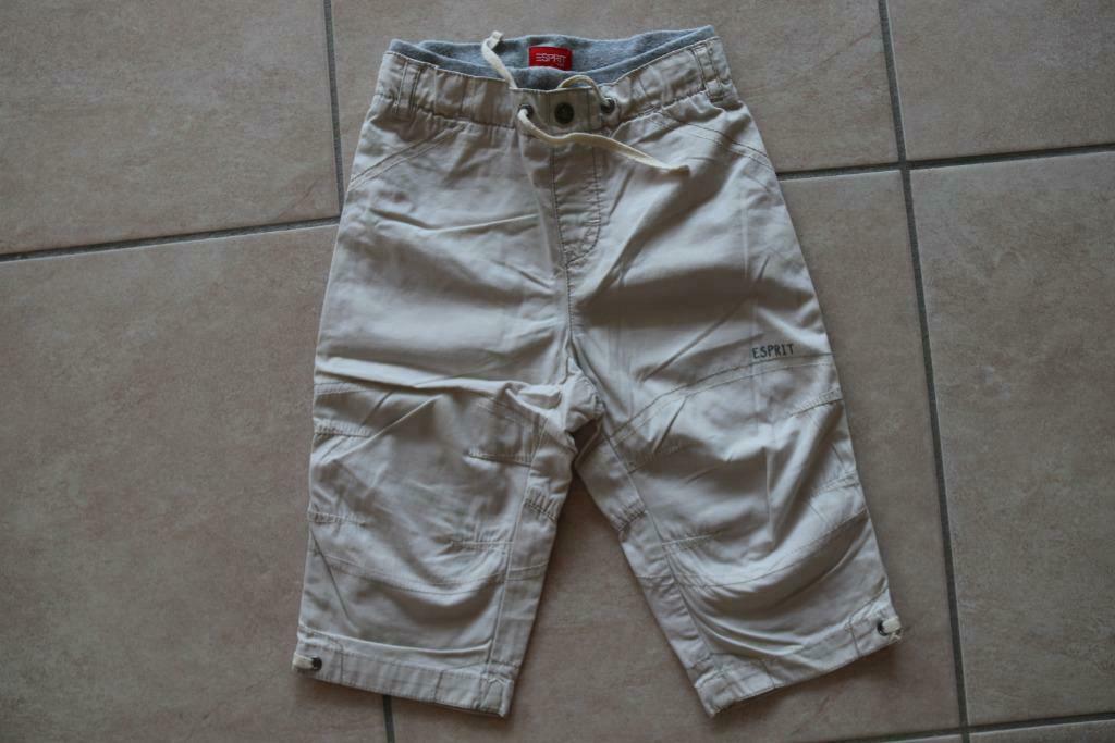 beige katoen broekje Esprit maat 74, Kinderen en Baby's, Babykleding | Maat 68, Gebruikt, Broekje, Ophalen of Verzenden, Esprit