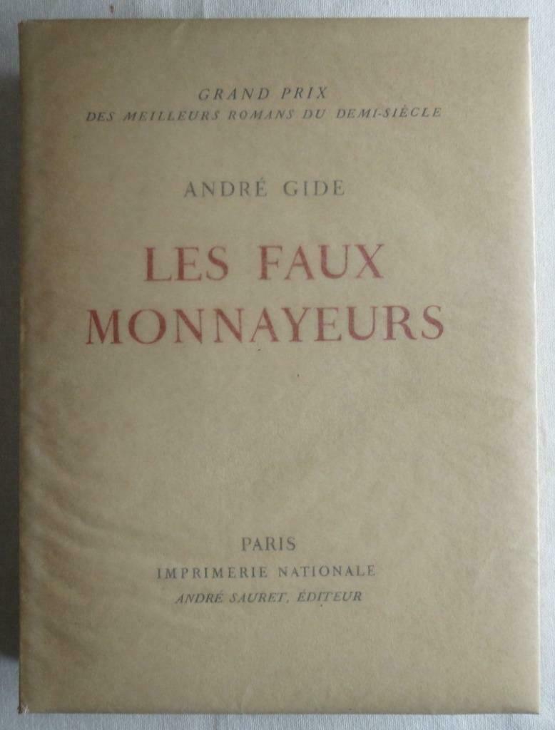 André Gide Les Faux Monnayeurs -  Sauret 1951, Enlèvement ou Envoi, Gide