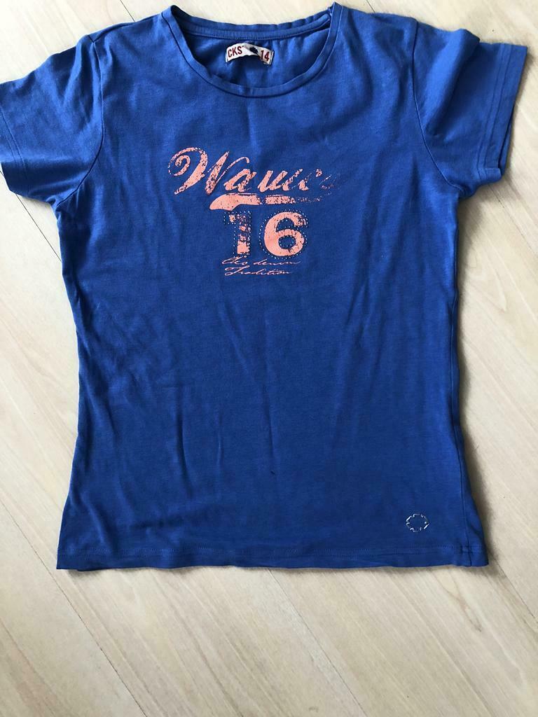 T-shirt CKS maat 14 jaar, Kinderen en Baby's, Kinderkleding | Maat 164, Gebruikt, Meisje, Ophalen of Verzenden, CKS