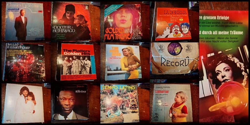 Collection de disques vinyles, CD & DVD, Enlèvement