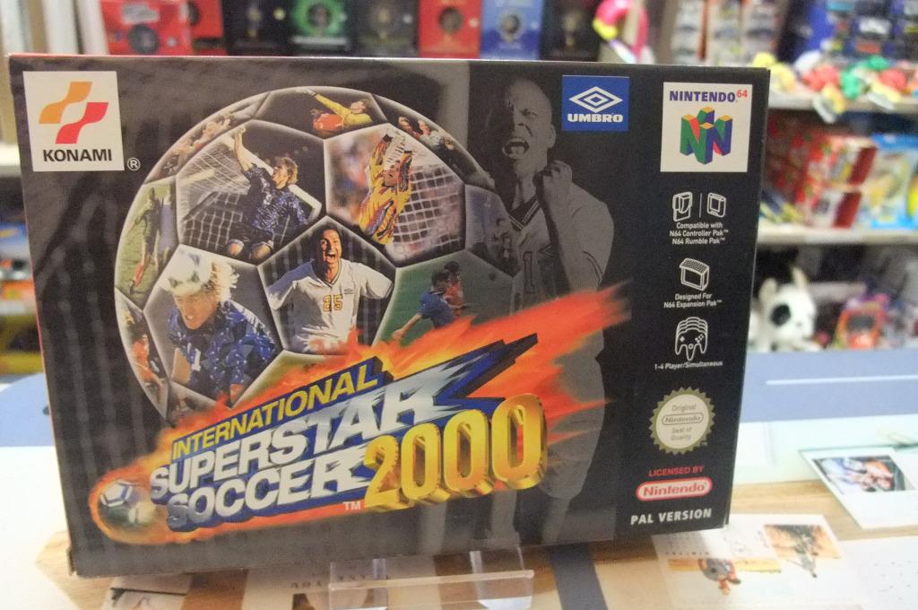 international superstar soccer 2000 n64, Games en Spelcomputers, Games | Nintendo 64, Gebruikt, 2 spelers, Ophalen of Verzenden