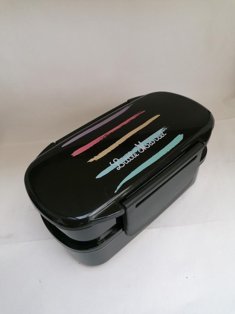 Kleine lunchbox, brooddoos met 3 vakken. Little Marcel., Enlèvement ou Envoi, Utilisé