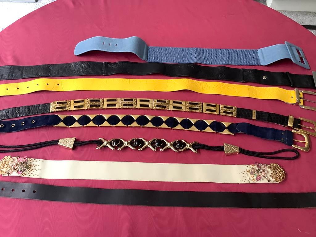 7 verschillende damesriemen, Kleding | Dames, Ophalen of Verzenden, Zo goed als nieuw