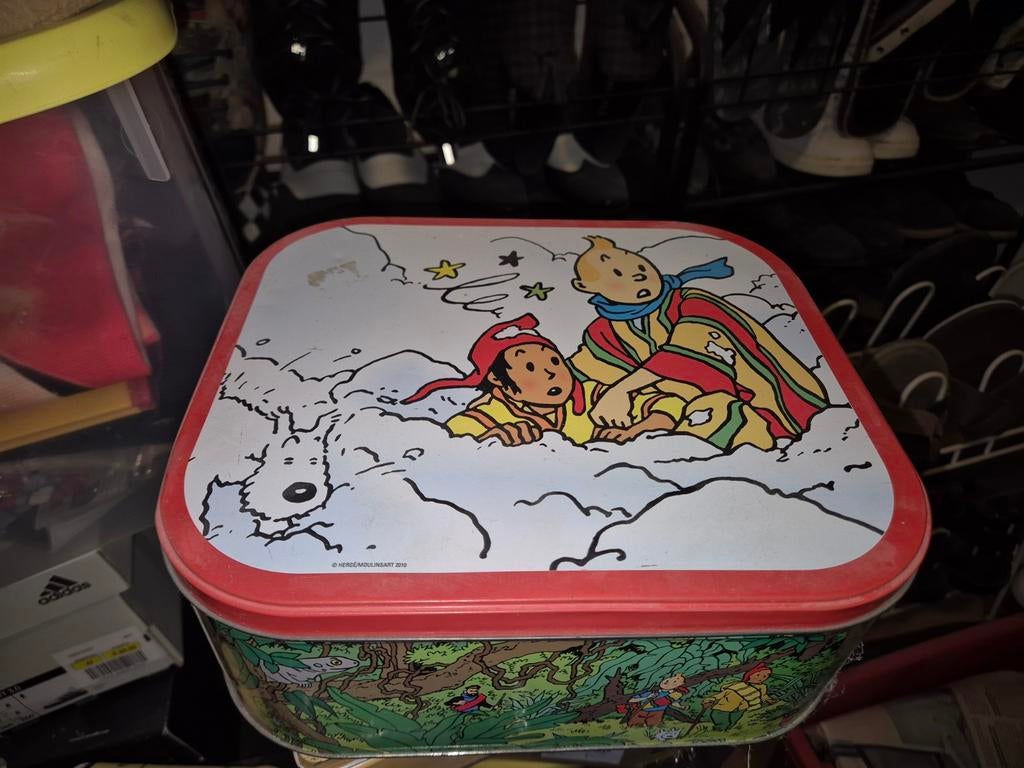 Blikken doos kuifje tintin, Envoi, Tintin