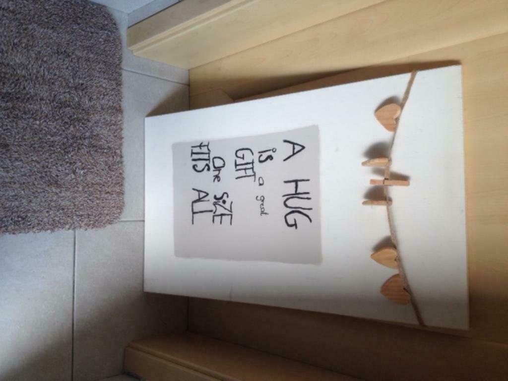 article décoration pour suspendre mots/photos, Enlèvement, Utilisé