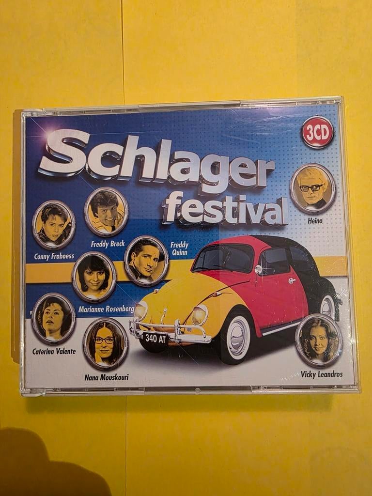 Schlager festival, 3 cd's, Ophalen of Verzenden, Zo goed als nieuw