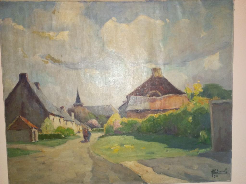 J-B Scoriel Peinture de 1951, Antiquités & Art, Enlèvement