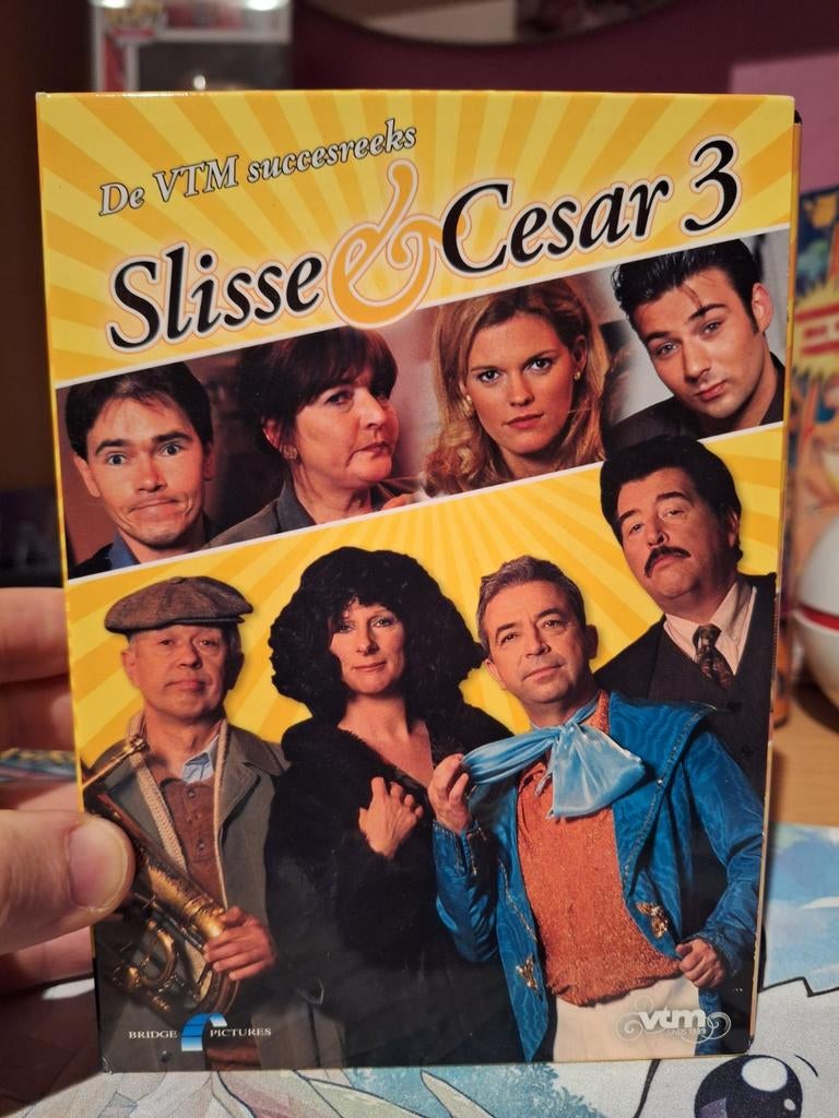 Dvd box slisse en cesar 3, Alle leeftijden, Ophalen of Verzenden, Gebruikt