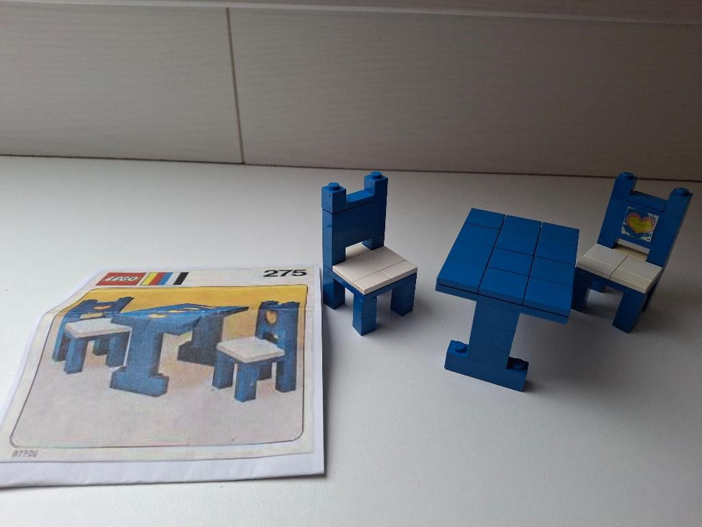 Lego Homemaker 275 ( 275-1 ) Table and chairs 1974, Enlèvement ou Envoi, Lego
