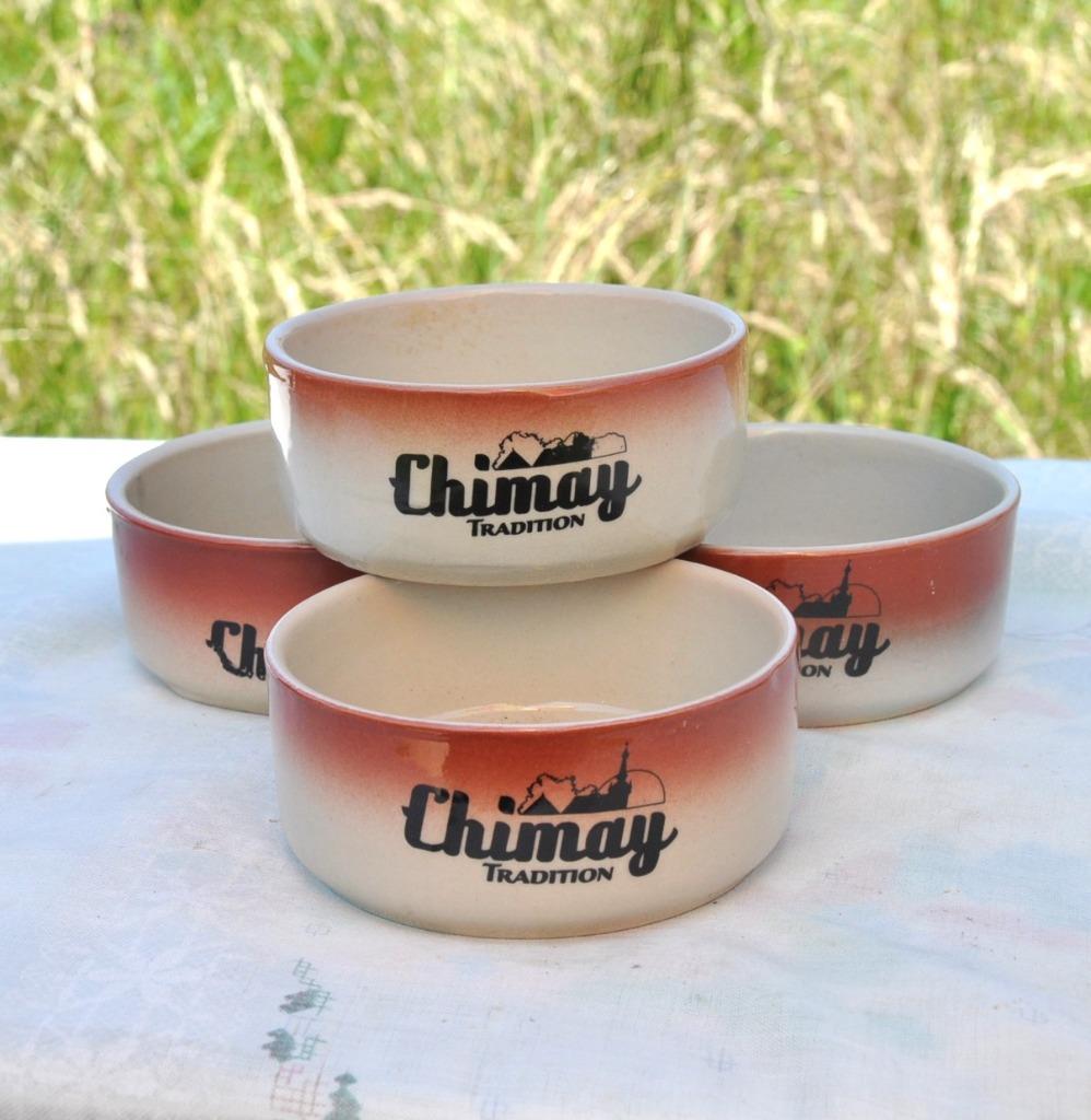 4 raviers terre cuite chimay, Enlèvement ou Envoi, Utilisé, Poterie, Récipient(s)