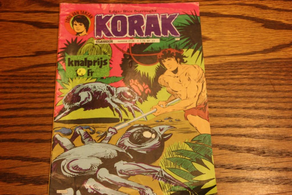 Korak / Classics lektuur -1978/ nummers  2138-2139-2140, Livres, BD | Comics, Enlèvement ou Envoi, Utilisé, Autres régions