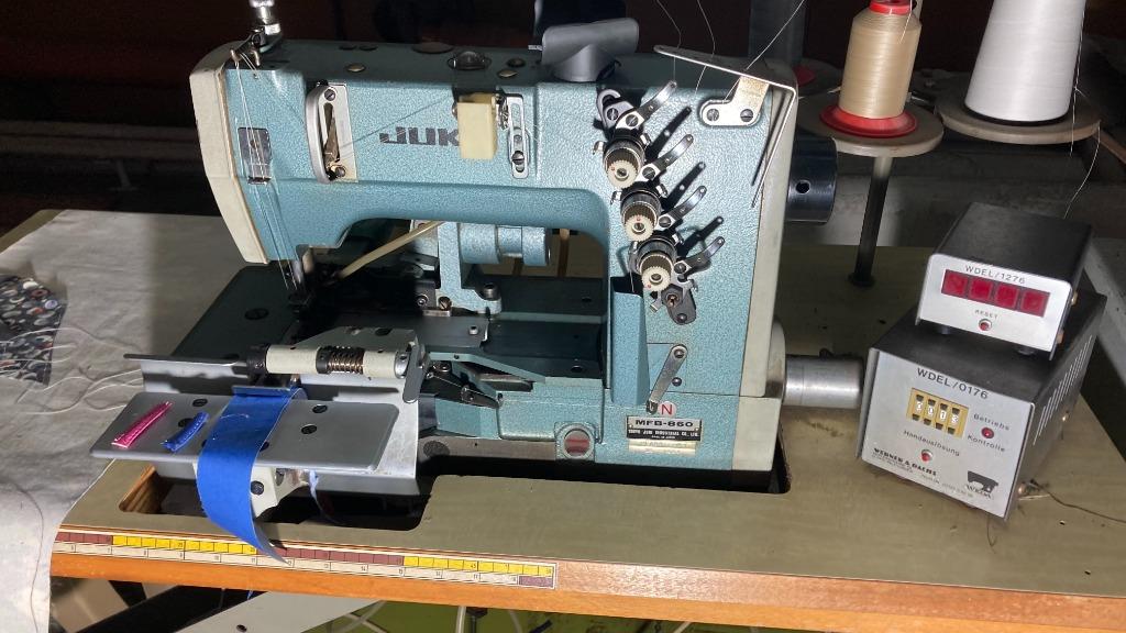 Stikmachine paspels, Hobby en Vrije tijd, Ophalen of Verzenden, Gebruikt, Naaimachine, Industrieel