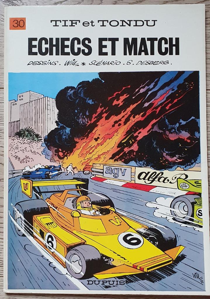 Tif et Tondu - Echec et match, Enlèvement ou Envoi, Une BD, Utilisé, Dupuis