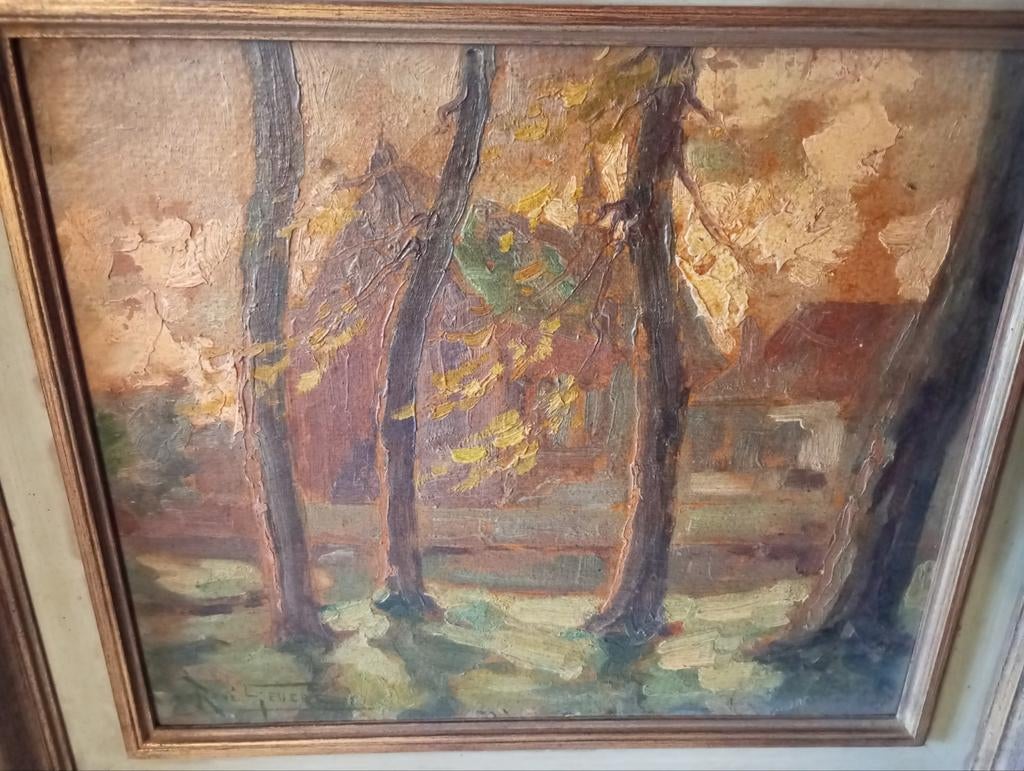 Vertalen..., Antiquités & Art, Art | Peinture | Moderne, Enlèvement ou Envoi