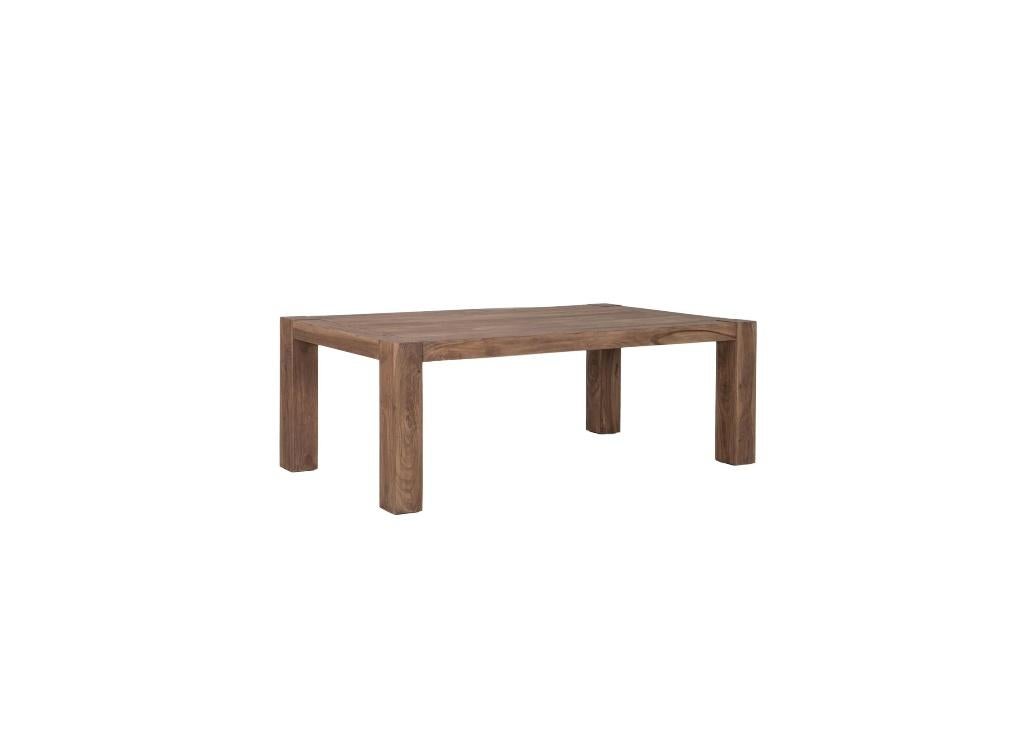 Nieuw / Ongebruikt Massief eettafel houten eetkamertafel, Ophalen, 100 tot 150 cm, Vijf personen of meer, Rechthoekig