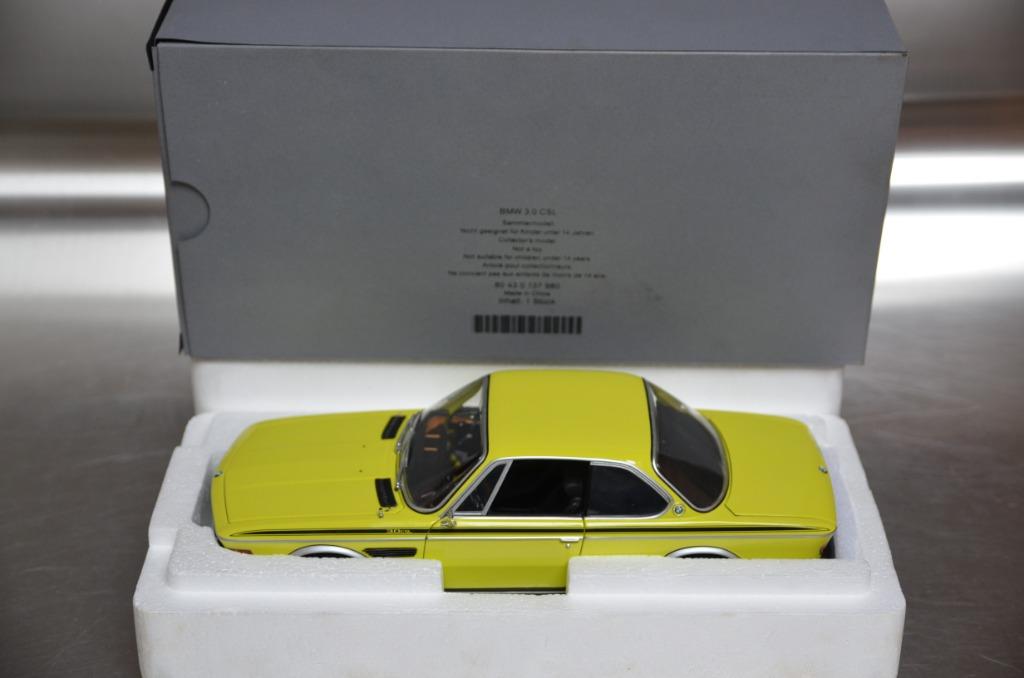 1/18 BMW 3.0 CSL Minichamps, Enlèvement ou Envoi, Utilisé, Voiture, MiniChamps