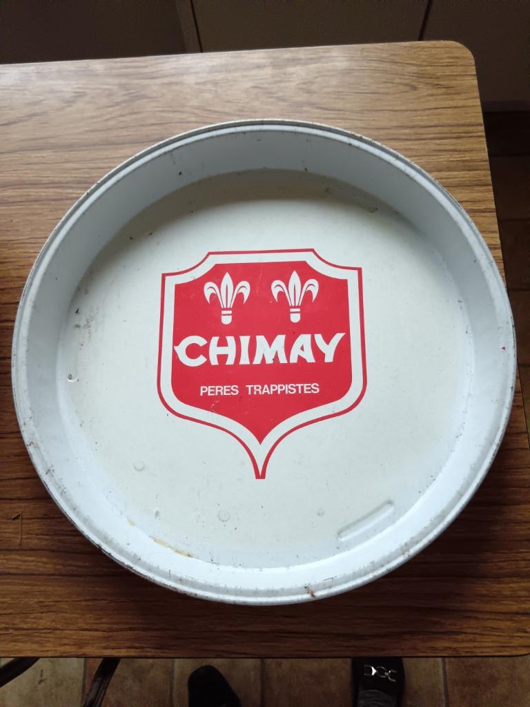 Plateau à bières "Chimay", Enlèvement, Utilisé, Panneau, Plaque ou Plaquette publicitaire, Autres marques